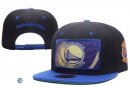 Snapbacks Caps NBA De Golden State Warriors Azul Negro NO.01