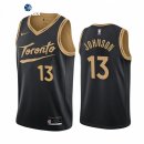 Camisetas NBA de Toronto Raptors David Johnson Nike Negro Ciudad 2021
