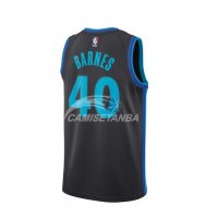 Camisetas NBA de Harrison Barnes Dallas Mavericks Nike Antracita Ciudad 18/19