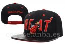 Snapbacks Caps NBA De Miami Heat Rojo Negro-1