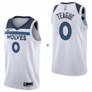 Camisetas NBA de Jeff Teague Minnesota Timberwolves Blanco Association 17/18