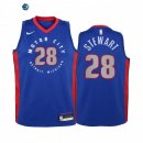 Camiseta NBA Ninos Detroit Pistons Isaiah Stewart Azul Ciudad 2020-21