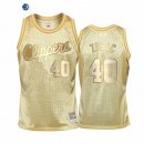 Camisetas de NBA Ninos Los Angeles Clippers Ivica Zubac Oro Hardwood Classics