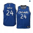 Camisetas de NBA Ninos Orlando Magic Khem Birch Azul Hardwood Classics