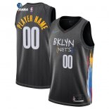 Camisetas NBA Brooklyn Nets Personalizada Negro Ciudad 2020