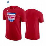 T-Shirt NBA Brooklyn Nets Rojo 2020-21
