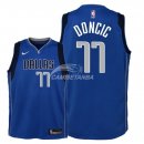 Camiseta NBA Ninos Dallas Mavericks Luka Doncic Azul Icon 2018