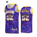 Camisetas NBA de Los Angeles Lakers Jamaal Wilkes Select Series Purpura Camuflaje 2021