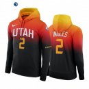Sudaderas Con Capucha NBA Utah Jazz Joe Ingles Negro Naranja Ciudad 2020-21