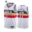 Camisetas NBA Edición ganada New Orleans Pelicans Jonas Valanciunas Blanco 2021-22