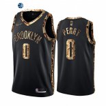 Camisetas NBA de Brooklyn Nets Reggie Perry Piel De Pitón Negro 2021-22