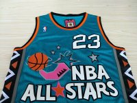 Camisetas NBA de Michael Jordan All Star 1996 Azul