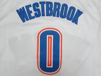 Camiseta NBA Ninos Oklahoma City Thunder Russell Westbrook Blanco