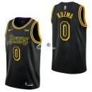 Camisetas NBA de Kyle Kuzma Los Angeles Lakers Negro Ciudad 17/18