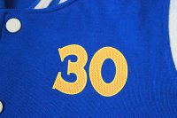 Chaqueta De Lana NBA Golden State Warriors Stephen Curry Azul