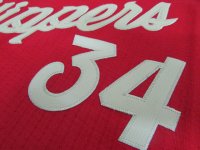 Camisetas NBA L.A.Clippers 2015 Navidad Pierce Rojo