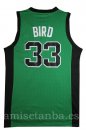 Camisetas NBA de Larry Joe Bird Boston Celtics Verde Nergo