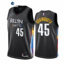 Camisetas NBA de Brooklyn Nets Sekou Doumbouya Nike Negro Ciudad 2021-22
