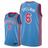 Camisetas NBA de Omari Spellman Atlanta Hawks Retro Azul 2018