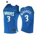 Camisetas NBA de Minnesota Timberwolvs Jaden McDaniels 75th Azul Ciudad 2021-22