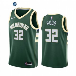 Camisetas NBA de Milwaukee Bucks Rodney Hood Nike Verde Icon 2021