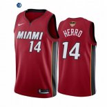 Camisetas NBA Miami Heat Tyler Herro 2020 Campeones Finales Rojo Statement