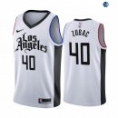 Camisetas NBA de Ivica Zubac Los Angeles Clippers Nike Blanco Ciudad 19/20