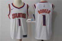 Camisetas NBA de Devin Booker Phoenix Suns Blanco Association 17/18