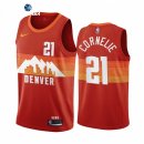 Camisetas NBA de Denvor Nuggets Petr Cornelie Nike Naranja Ciudad 2021