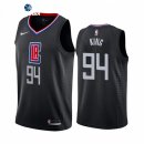 Camisetas NBA de Los Angeles Clippers George King Negro Statement 2021