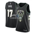 Camisetas NBA de Pau Gasol Milwaukee Bucks Negro Statement 18/19