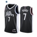 Camiseta NBA de Los Angeles Clippers Rajon Rondo Negro Ciudad 2021