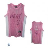 Camisetas NBA Mujer Dwyane Wade Miami Heat Rosa
