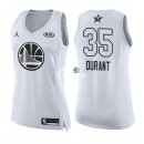 Camisetas NBA Mujer Kevin Durant All Star 2018 Blanco