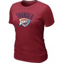 Camisetas NBA Mujeres Oklahoma City Thunder Borgona