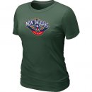 Camisetas NBA Mujeres New Orleans Pelicans Verde Oscuro