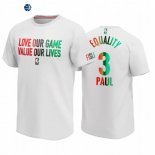 T-Shirt NBA Oklahoma City Thunder Chris Paul Blanco 2020
