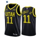 Camisetas NBA Jordan Utah Jazz NO.11 Mike Conley Jr. Negro Statement 2022-23