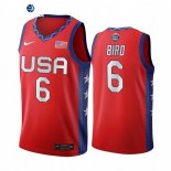 Camisetas NBA de Sue Bird Juegos Olímpicos Tokio USMNT 2020 Rojo
