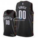 Camisetas NBA de Rodions Kurucs Brooklyn Nets Nike Negro Ciudad 18/19