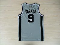 Camisetas NBA de Tony Parker San Antonio Spurs Gris
