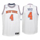 Camisetas de NBA Ninos New York Knicks Isaiah Hicks Blanco Statement 2018