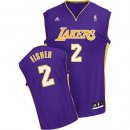 Camisetas NBA de Fisher Los Angeles Lakers Púrpura