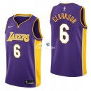 Camisetas NBA de Jordan Clarkson Los Angeles Lakers Púrpura Statement 17/18