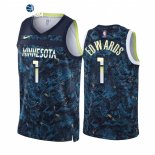 Camisetas NBA de Minnesota Timberwolvs Anthony Edwards Select Series Marino Camuflaje 2021