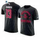 T- Shirt NBA Houston Rockets James Harden Negro