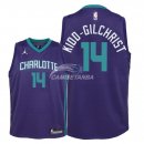 Camiseta NBA Ninos Charlotte Hornets Michael Kidd Gilchrist Púrpura Statement 2018