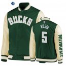Chaqueta NBA Milwaukee Bucks D.J. Wilson Verde 2020