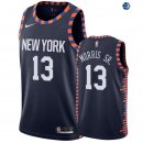Camisetas NBA de Marcus MorrisSr New York Knicks Nike Marino Ciudad 19/20
