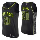 Camisetas NBA de John Collins Atlanta Hawks Nike Negro Ciudad 2018